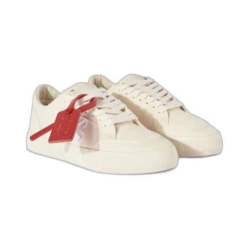 Off-White New Low Vulcanized Lace-Up Sneakers