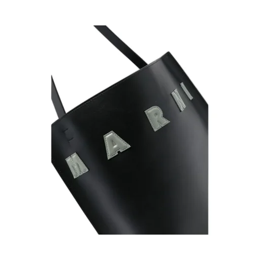 Marni Logo Patch Shoulder Bag
