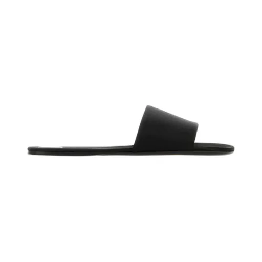 Saint Laurent Open Toe Slip-On Sandals