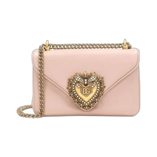 Dolce & Gabbana Devotion Foldover Top Shoulder Bag