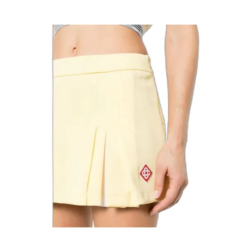 Casablanca Pleated Mini Skirt