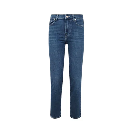 7 For All Mankind Slim Fit Cropped Jeans