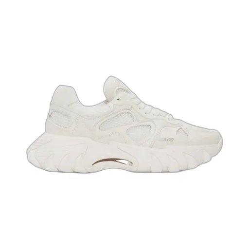 Balmain Logo-Embroidered Lace-Up Sneakers