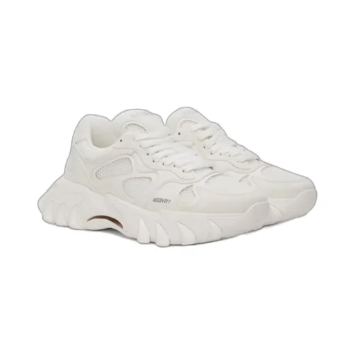 Balmain Logo-Embroidered Lace-Up Sneakers
