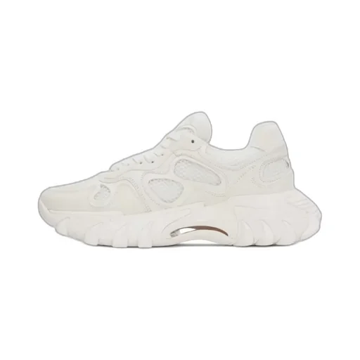 Balmain Logo-Embroidered Lace-Up Sneakers
