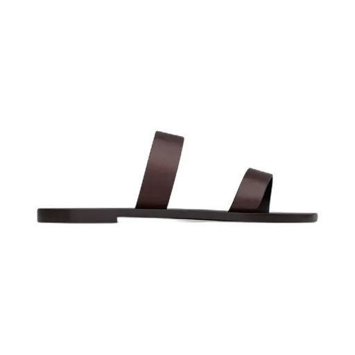 Saint Laurent Pepe Open Toe Slides
