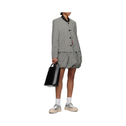 Marni Mary Jane Metallic Wrinkled Sneakers