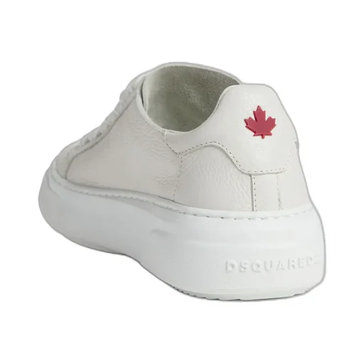 Dsquared2 Logo-Embossed Round-Toe Lace-Up Sneakers