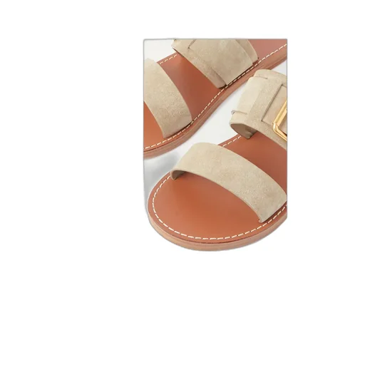 Chloé Rebecca Double-Strap Slides