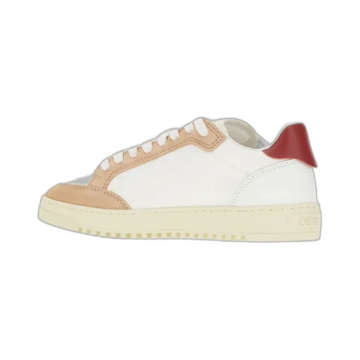 Off-White 5.0 Round Toe Lace-Up Sneakers