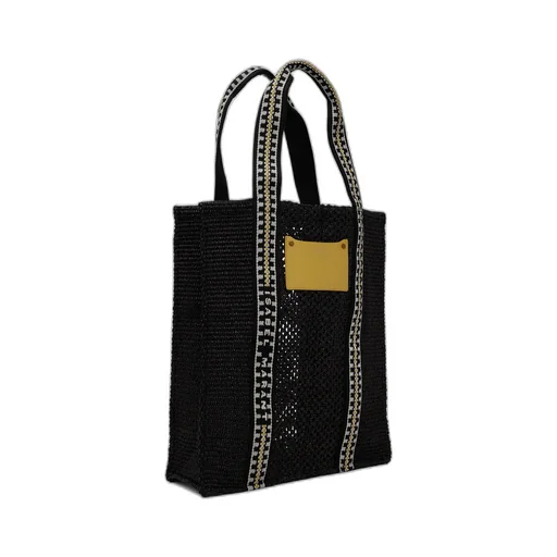 Logo-Patch Tote Bag