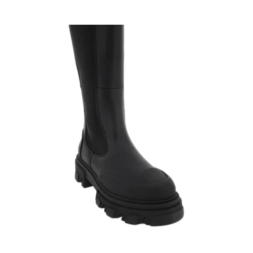 Ganni Boots With Logo