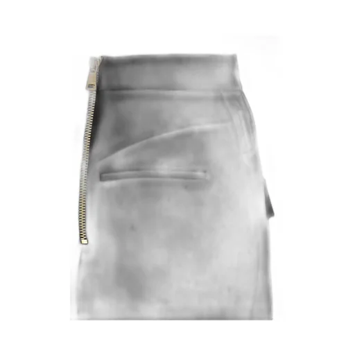 Balmain Zip-Up Mini Skirt