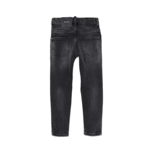Dsquared2 Kids Skater Logo Patch Skinny Jeans