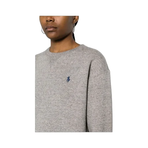 Embroidered-Logo Sweatshirt