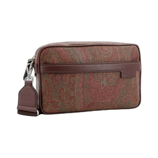 Etro Small Paisley-Printed Zipped Crossbody Bag