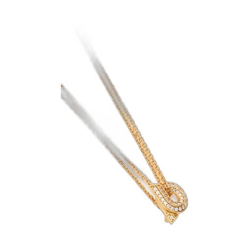 Salvatore Ferragamo Gancini Pendant Necklace