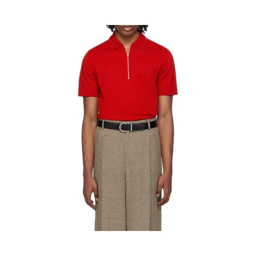 Zip Collar Polo Shirt