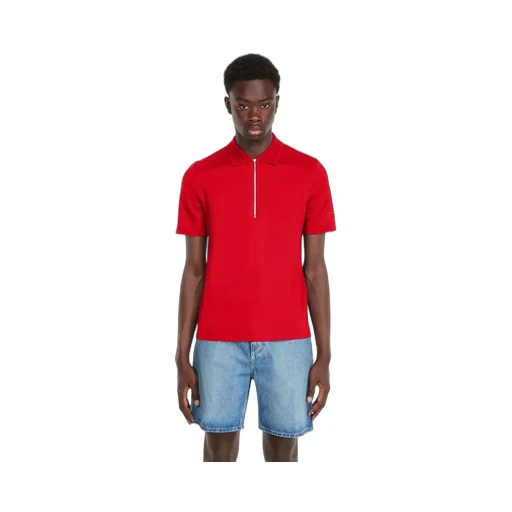 Zip Collar Polo Shirt