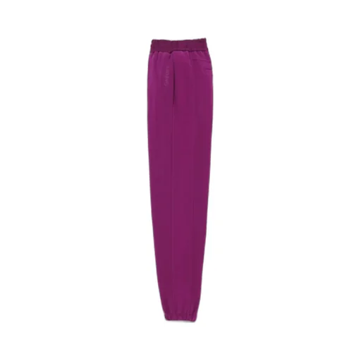 Saint Laurent Drawstring Straight Leg Trousers