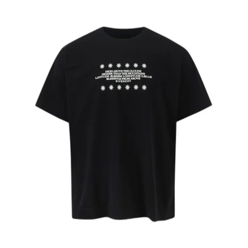 Givenchy 4G Emblem Printed Crewneck T-Shirt