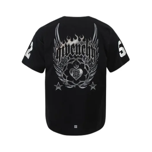 Givenchy 4G Emblem Printed Crewneck T-Shirt