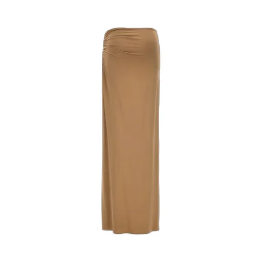 Magda Butrym Cut-Out-Detailed Ruched Maxi Skirt
