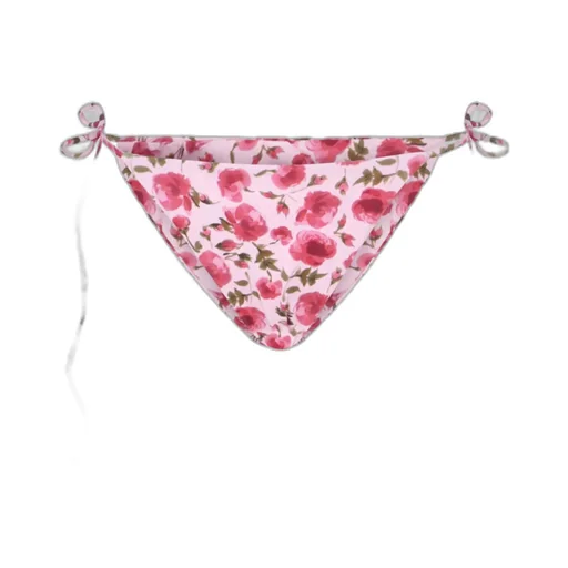 Strap-Up High-Rise Swimming Trunks