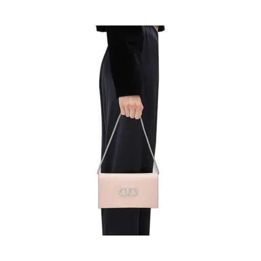 Double Gancini Mini Shoulder Bag