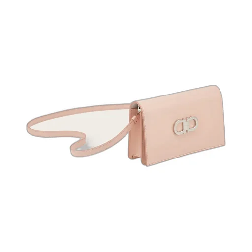 Double Gancini Mini Shoulder Bag