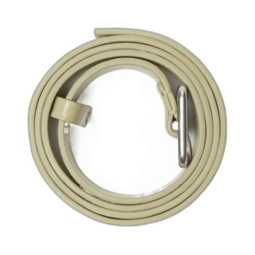 B-Buckle Leather Belt