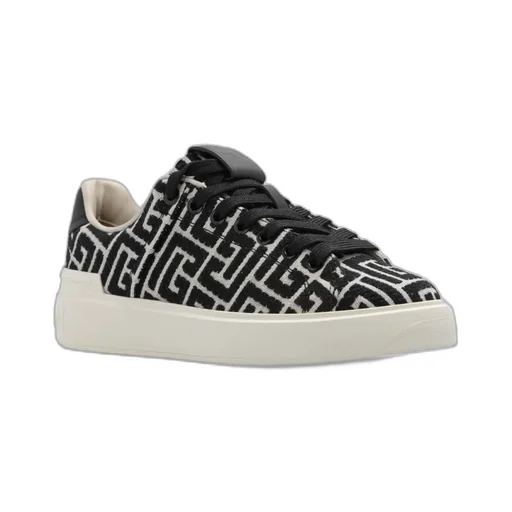 Balmain B-Court Monogram Sneakers