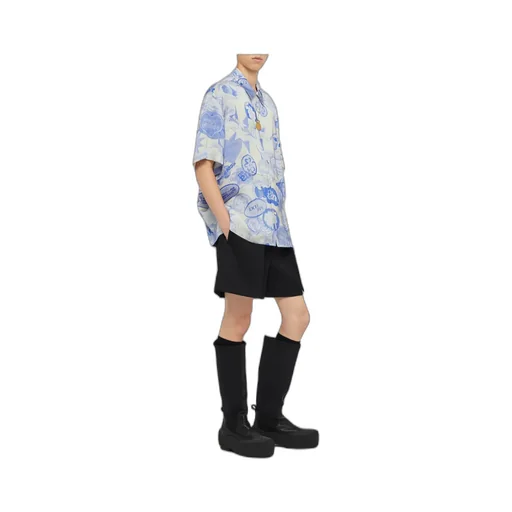 Jil Sander Graphic Printed Short-Sleeved Shirt