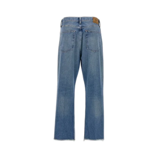 Polo Ralph Lauren Frayed Hem Cropped Jeans