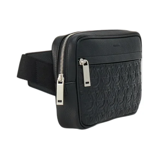 Salvatore Ferragamo Gancini Embossed Belt Bag