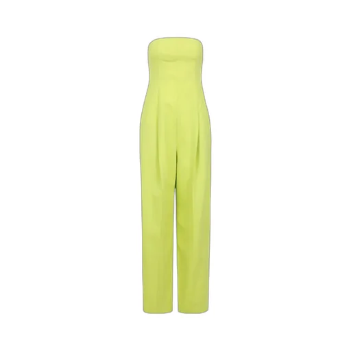 Strapless Straight-Leg Jumpsuit