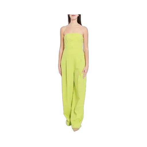 Strapless Straight-Leg Jumpsuit