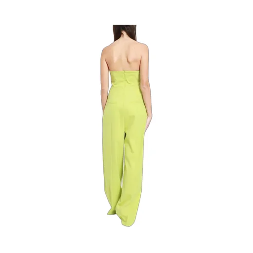 Strapless Straight-Leg Jumpsuit