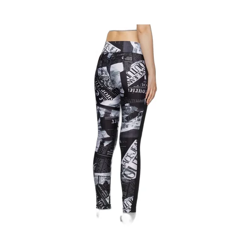 Versace Jeans Couture Allover Graphic Print Leggings