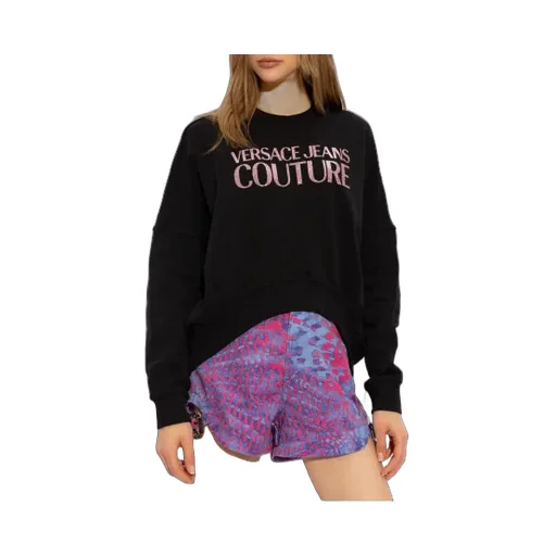Versace Jeans Couture Logo Printed Crewneck T-Shirt