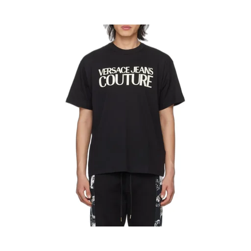 Versace Jeans Couture Logo Printed Crewneck T-Shirt
