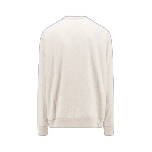 Isabel Marant Logo Flocked Crewneck Sweatshirt