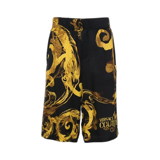 Versace Jeans Couture Watercolour Couture Knee-Length Shorts