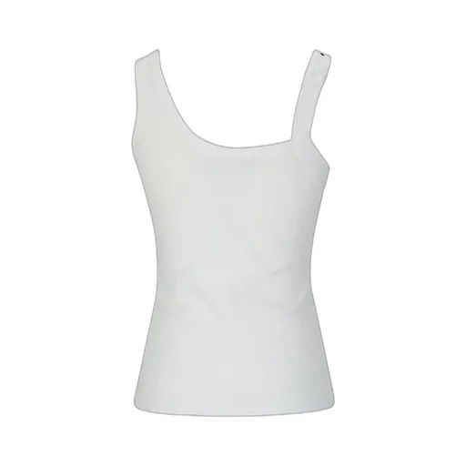Versace Jeans Couture Buckle-Embellished Ribbed Tank Top
