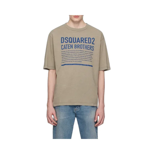Dsquared2 Logo Printed Crewneck T-Shirt
