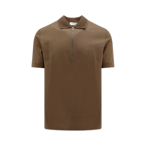 Polo Shirt With Lapel Short Sleeve