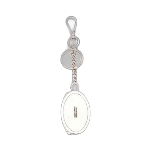 Gothic Logo-Plaque Key Chain