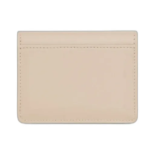 Card Holder With Flap Triomphe In Shiny Calfskin