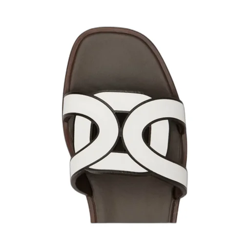 Tod's Logo Strap Slip-On Sandals