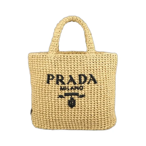 Small Crochet Logo Handbag